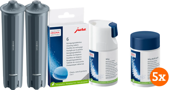 JURA Onderhoudspakket 0,5 jaar + Melkreiniger