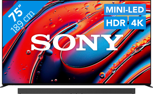 Sony 75 Bravia 9 4K QLED XR Mini-led (2024) + Sony Bravia Theatre Bar 9