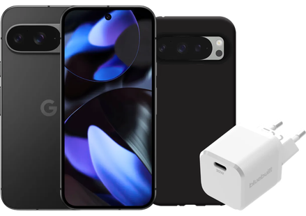 Google Pixel 9 256GB Zwart 5G + Accessoirepakket