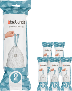 Brabantia Vuilniszakken Code O - 30 Liter (120 stuks)