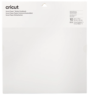 Cricut Smart Stickerkarton 33x33 Wit