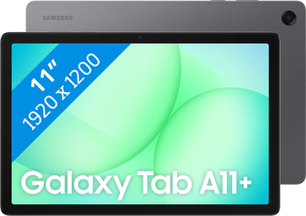 Samsung Galaxy Tab A11 Plus 11 inch 256GB Wifi Grijs