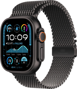 Apple Watch Ultra 2 4G 49mm Zwart Milanese Band M