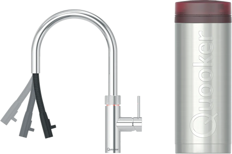 Quooker PRO3 + Quooker Flex Round Chroom
