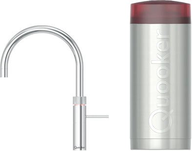Quooker COMBI+ + Quooker Fusion Round Chroom