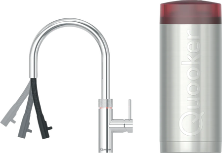 Quooker COMBI + Quooker Flex Round Chroom