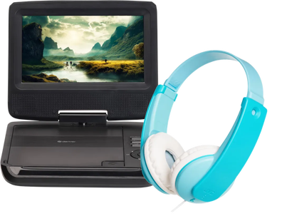 Denver MT 792 + JVC HA-KD7 Blauw