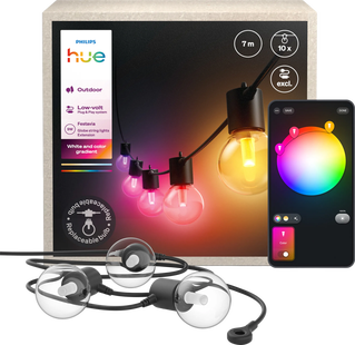 Philips Hue Festavia Globe Lichtsnoer - 7 meter - 10 lampen - Uitbreiding
