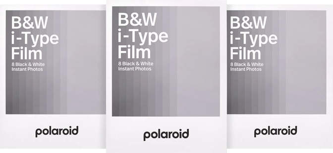 Polaroid B&W Instant Fotopapier i-Type Film (24 stuks)