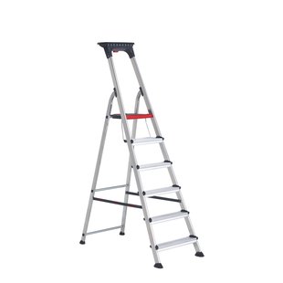 Altrex - Double Decker – Huishoudtrap – Anti-slip – Ergonomische Grip - 6-treden