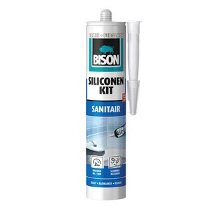 Bison Siliconenkit Sanitair Crème 300ml