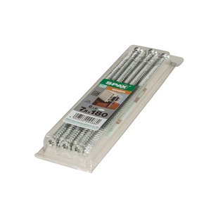 Spax Universele Schroef T-star Wirox Verzonken Kop Torx T30 - 7,5x180mm - 6 Stuks