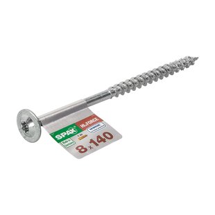 Spax Universele Schroef Hi Force Wirox Verzonken Kop Torx - 8x140mm - 1 Stuk
