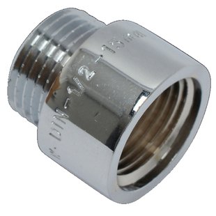 Sanivesk Kraanverlengstuk 1/2fx1/2m L20mm Chroom