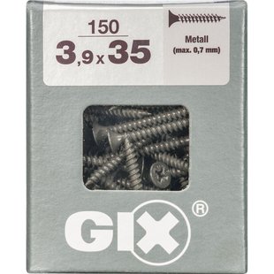 Spax Gipsplaatschroef Gefosfateerd Trompetkop Phillips Ph2 - 3,9x35mm - 150 Stuks