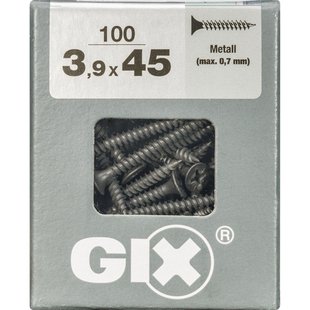 Spax Schroevendraaiers Voor Droogbouw Gix Type A 45x3,9mm 100st