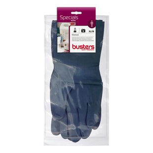 Busters Handschoenen Chemical Latex Zwart M10