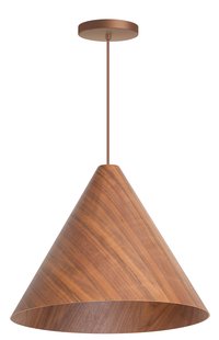 ETH Robin - hanglamp - Ø 45 x 237 cm - bruin