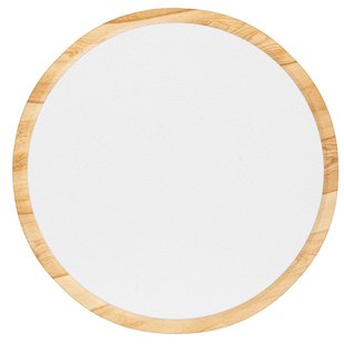 ETH Ruby - plafondlamp - Ø 30 x 2,4 cm - 3 stappen dimbaar - 24W LED incl. -  IP44 - hout