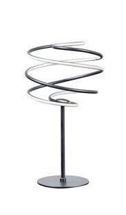 ETH Slinger - tafellamp - 21,5 x 40 cm - 3 stappen dimbaar - 12W LED incl. - zwart