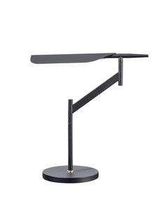 ETH Wing - tafellamp - Ø 23 x 55 cm - 12W dimbaar LED incl. - zwart