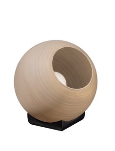 ETH Orb Saturn - tafellamp - Ø 30 x 36 cm - zwart en taupe