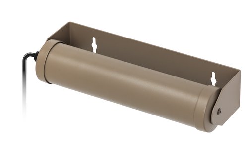ETH Rondo - wandlamp met schakelaar - 5 x 8,5 x 24 cm - taupe