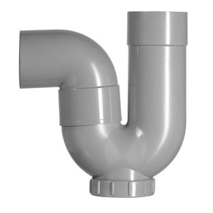 Martens - Sifon Met Ontstopper En Bocht - Regenwaterafvoer - 80mm