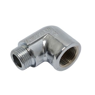 Sanivesk Draad Knie Chroom 1/2f X 1/2m