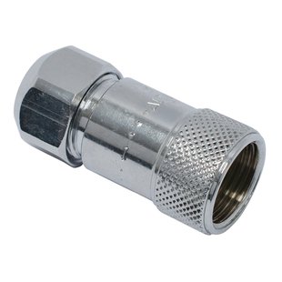 Sanivesk Terugslagklep B Voor Douche Chroom 3/8x10