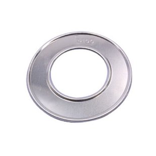 Burgerhout Rozet Ø100mm Alu Enkelwandig