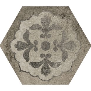 Vintage Tegel Toscana - Grijs - Mat - 25,8x29 Cm - 1,00 M²