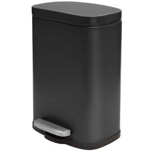 Spirella Pedaalemmer Akira Mat Zwart 5l