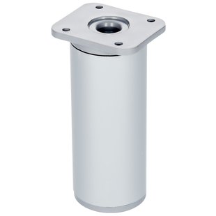 Duraline Meubelpoot Verstelbaar Rond Alumimium Ø4x10-13cm