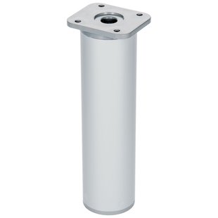 Duraline Meubelpoot Verstelbaar Rond Aluminium Ø4x15-18cm