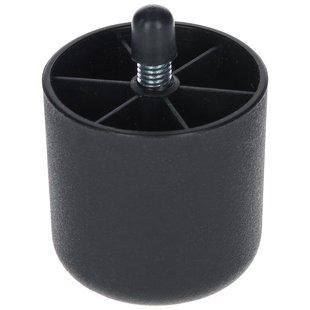 Duraline Meubelglijder Zwart Ø5cm