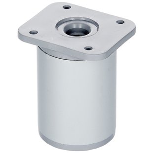 Duraline Meubelpoot Verstelbaar Rond Aluminium Ø4x6-8,4cm