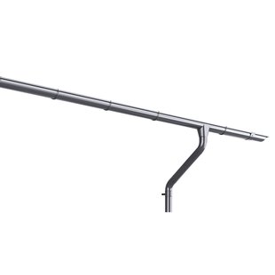 Weka Dakgootset - Verzinkt Staal - Zilver - Breedte 650cm - Voor Plat Dak