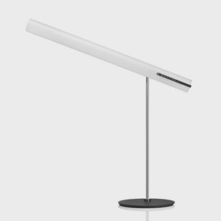 One LED tafellamp, zilver HEAVN - Werkkamer / Kantoor - Designer - Metaal - 1 lamp