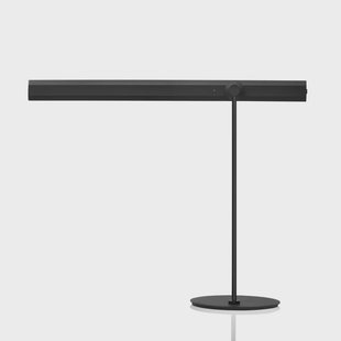 One LED bureaulamp, QI, luchtsensor, zwart HEAVN - Werkkamer / Kantoor - Designer - Metaal - 1 lamp