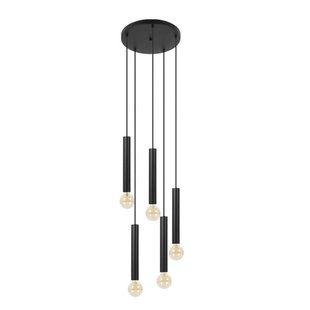Eglo Hanglamp Cortenova Zwart ⌀35cm 5xe27