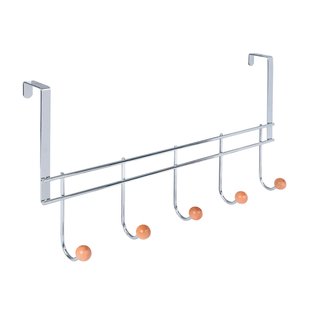 Deurhanger 5 Haken Chroom