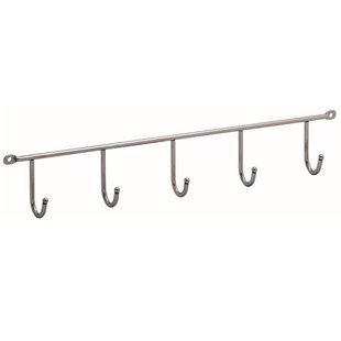 Hanger Bar 5 Haken, Chroom