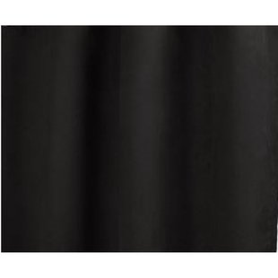 Sweet Lichtdoorlatend Kant En Klaar Gordijn Suède Canvas 145 X 260 Cm Zwart