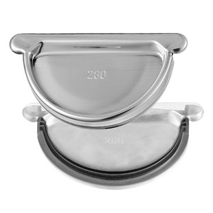 Martens Eindkap Met Rubber Voor Kraalgoot Verzinkt 105mm