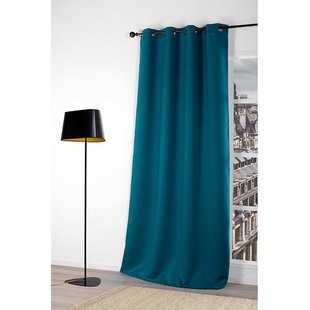 Verduisterend Kant En Klaar Gordijn Blauw 140 X 250 Cm