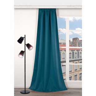 Verduisterend Kant En Klaar Gordijn Blauw 140 X 250 Cm