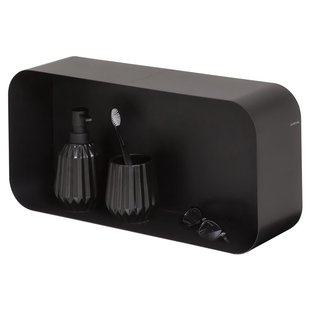 Sealskin Wandkubus Brix Groot Zwart