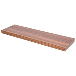Duraline - Wandplank Xl4 - Walnoot 38mm - 80x23,5cm - Fsc-gecertificeerd Hout
