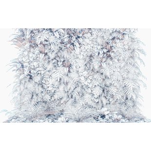 Fotobehang Vertical Garden - Wit - 2,50m X 400cm